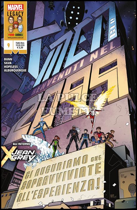 NUOVISSIMI X-MEN #    60 - X-MEN BLU 9 - MARVEL LEGACY